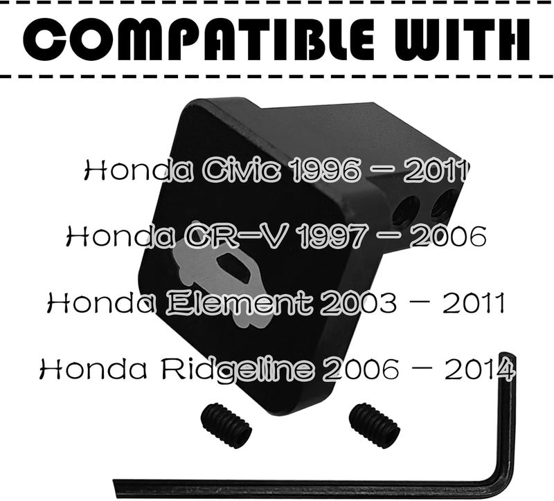 GolTHd Hood Latch Release Implement, Hood Cover Lock Switch, Compatible with 1996-2011 Honda Civic, 2003-2011 Element, 2006-2014 Ridgeline, 1997-2006 CR-V (Black) - Image 4